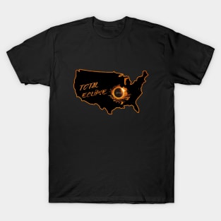 Total Eclipse 2024 United State T-Shirt